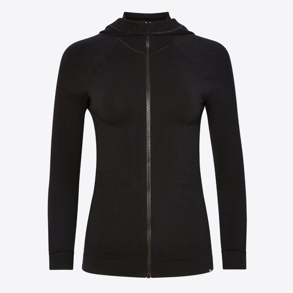 VYAYAMA SEAMLESS MICROMODAL CASHMERE HOODIE